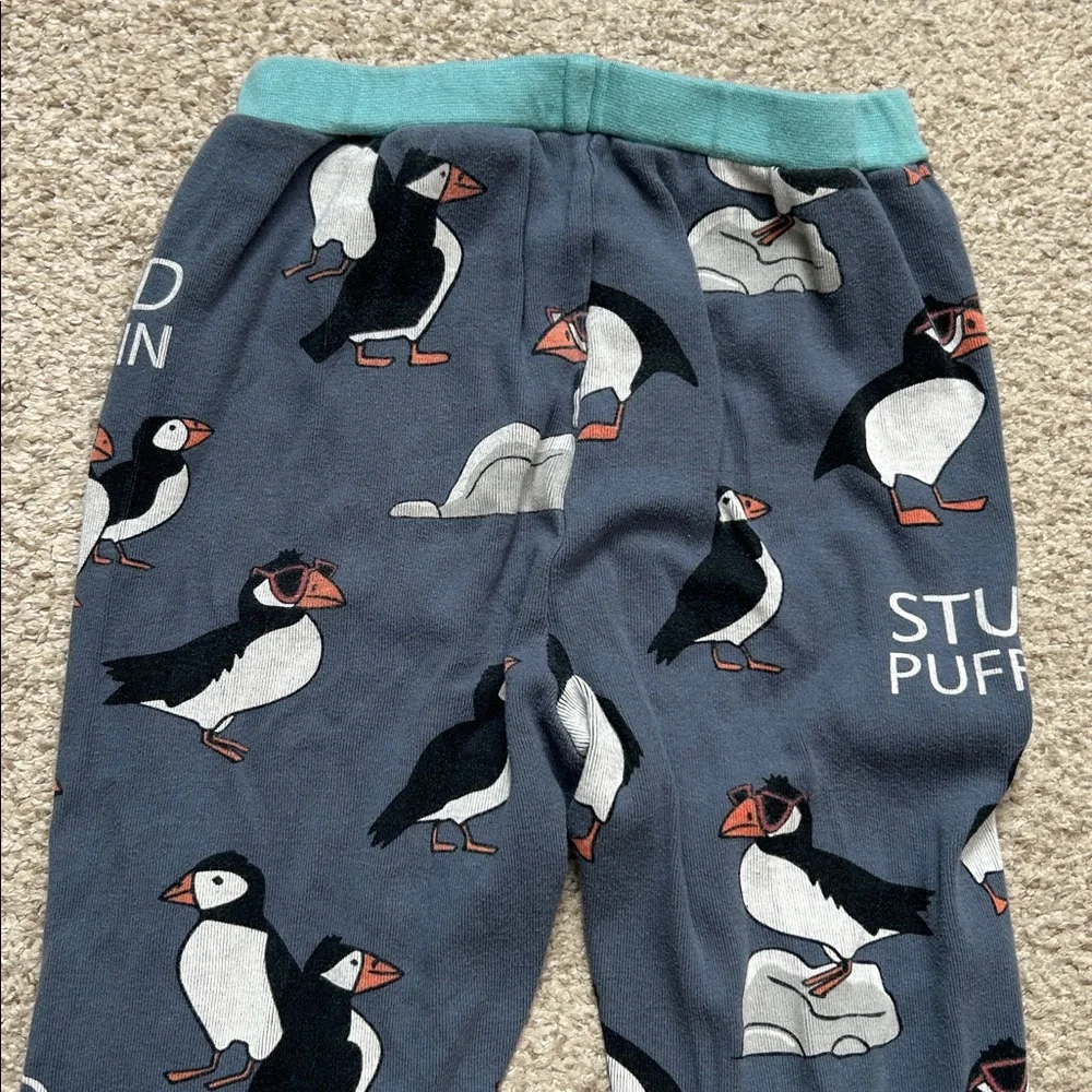 Lazy One Stud Puffin PJ Set, 8